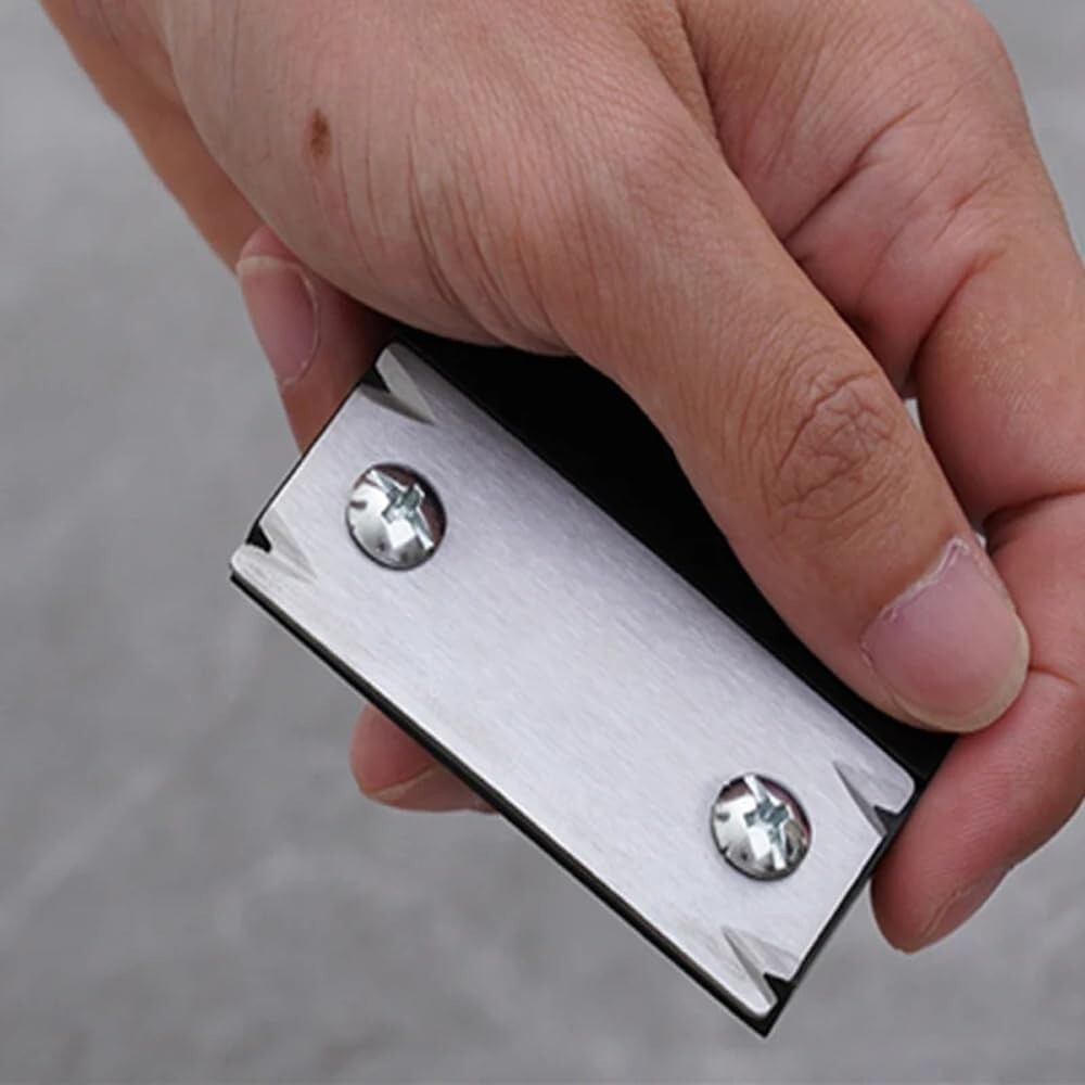 Compact Versatile Wood Edge Bander - Manual Deburring Tool for Professionals