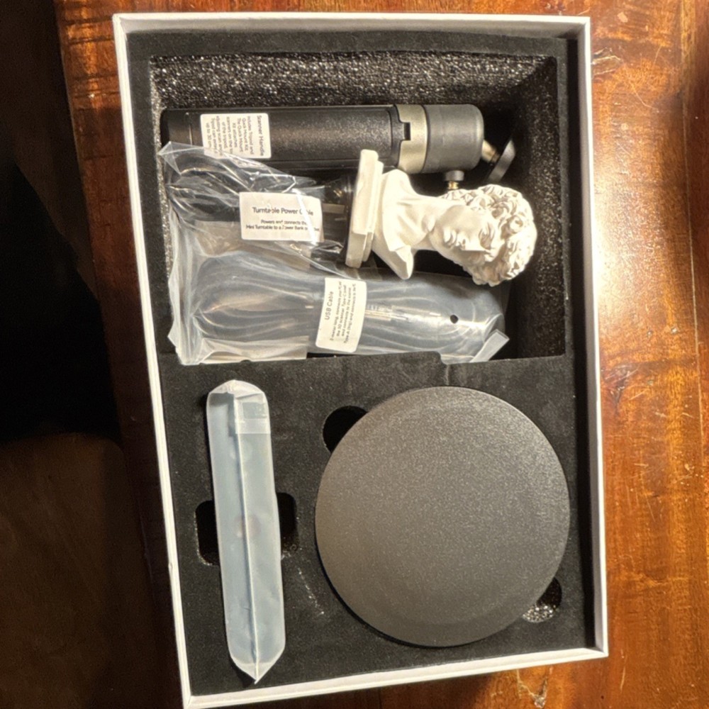 Revopoint INSPIRE Handheld 3D Scanner Standard Edition Turntable USB Interface