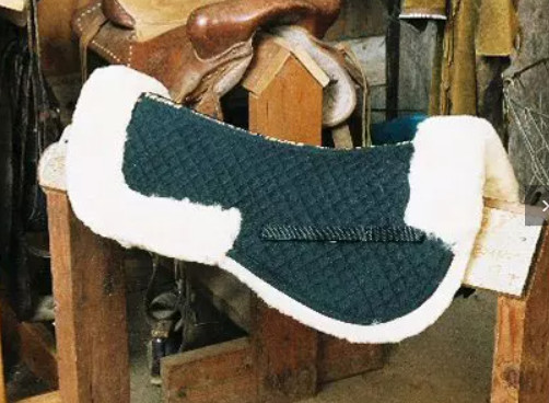English Half Pad with Pommel & Cantle Roll