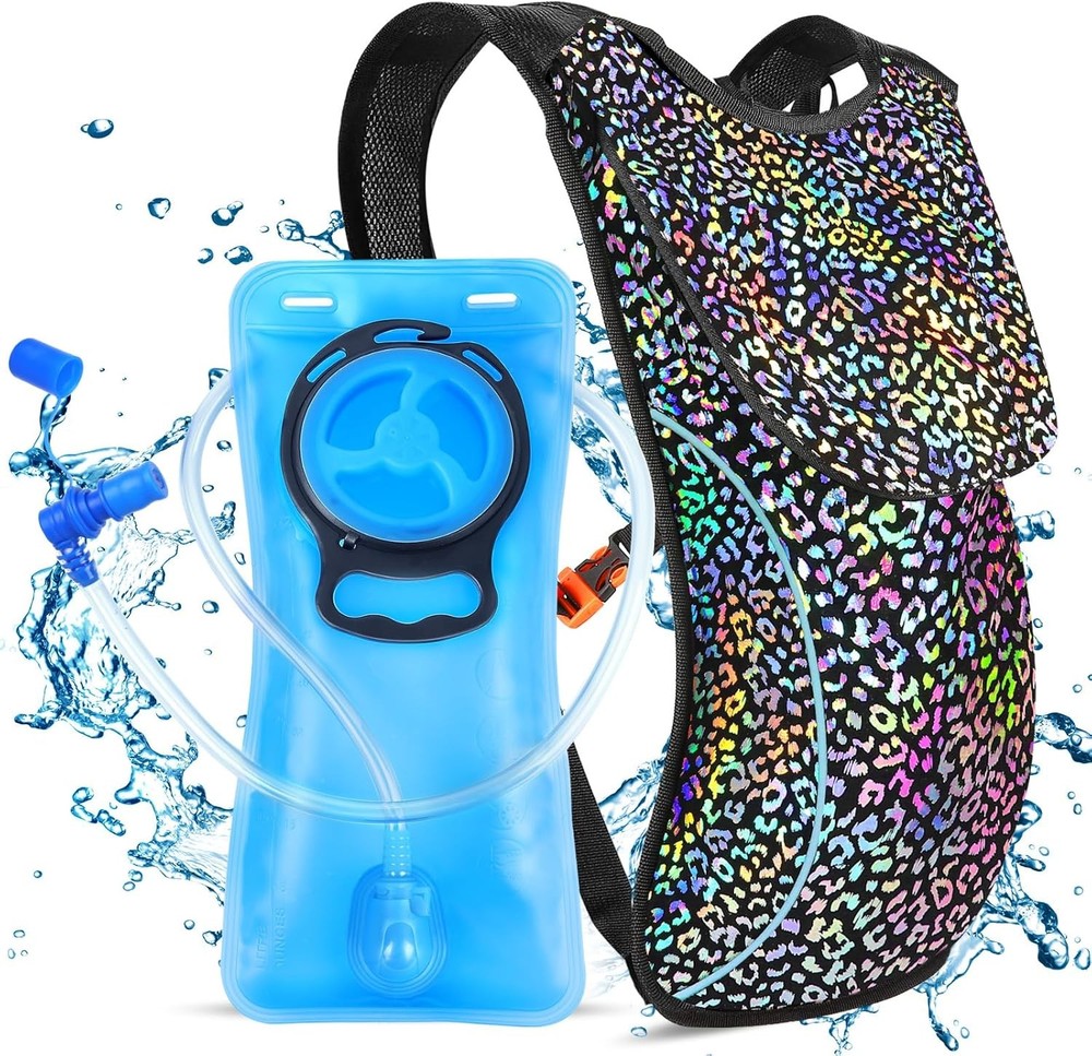 Rave Hydration Pack, Hydration Backpack with 2L Hydration Bladder, Festival Esse
