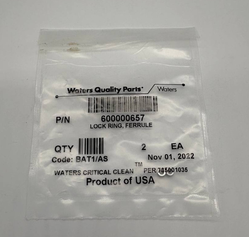 Waters Lock Ring Ferrule 600000657 - NEW