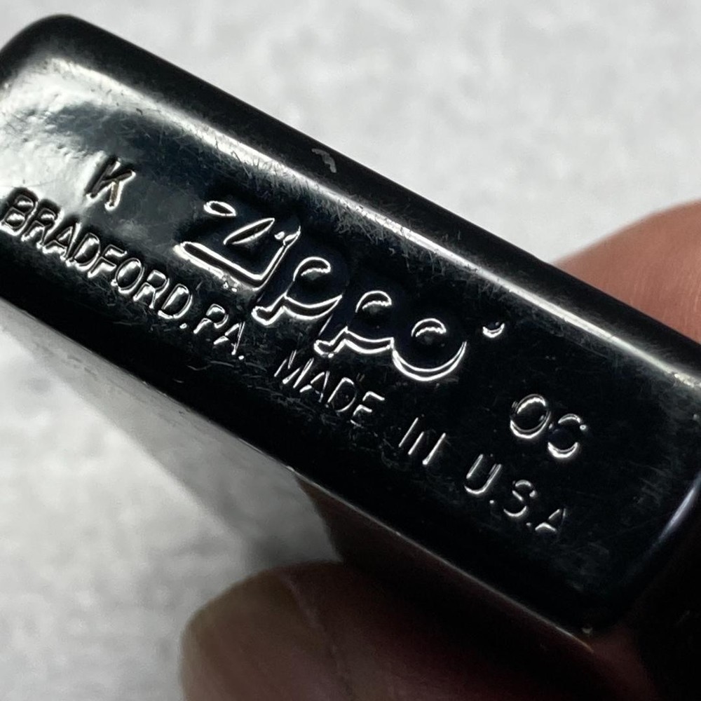 ZIPPO lighter, lingerie pattern, black, made in 2006