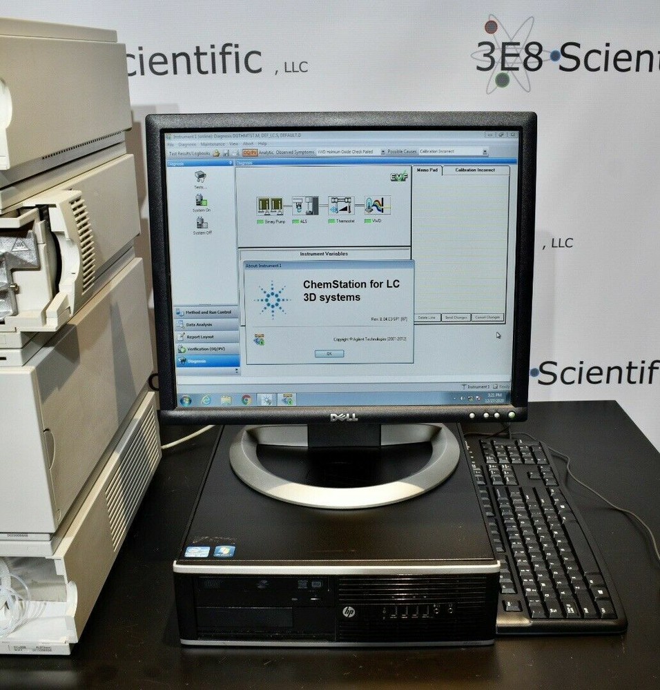Agilent HP 1100 Series 7-piece HPLC System | Control Computer