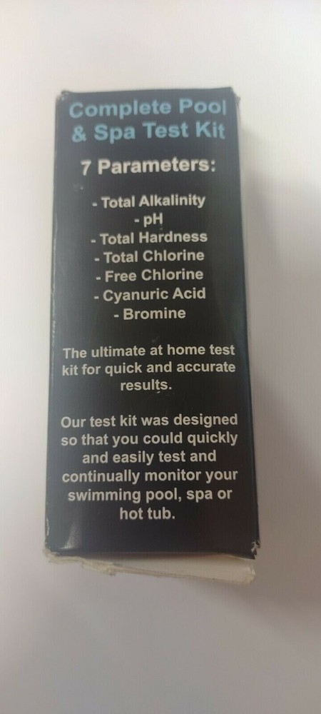 Pool and Spa Test Strips / 100 Strip Pack/ JNW/Testing Direct