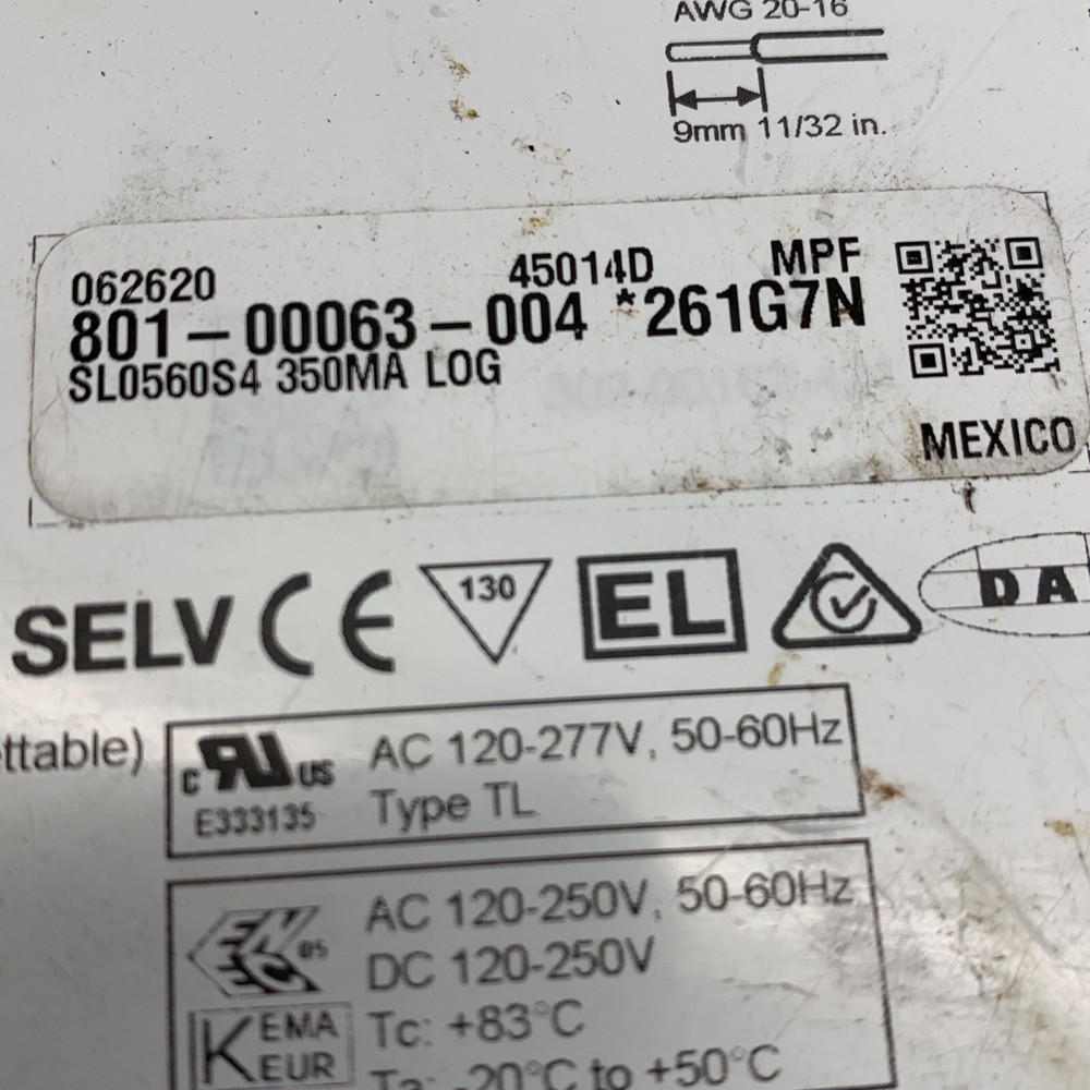 eldoLED 560/S SOLOdrive SL0560S4 Intelligent LED Driver/Controller 350mA