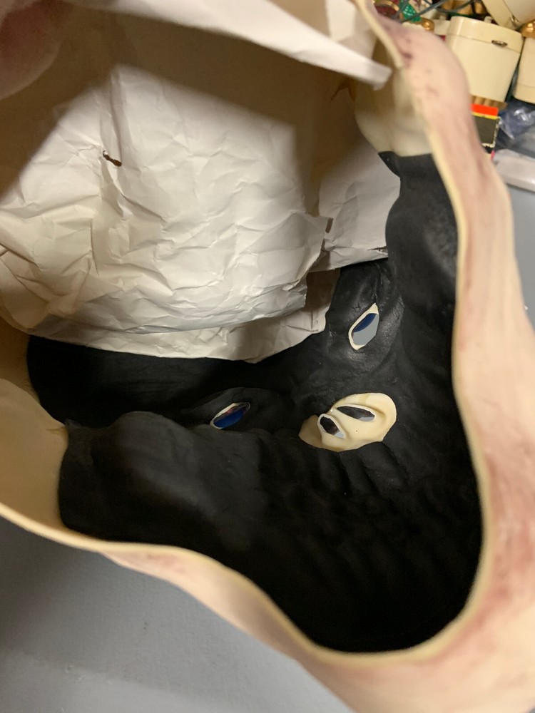 Halloween Skull mask with Light up Eyes