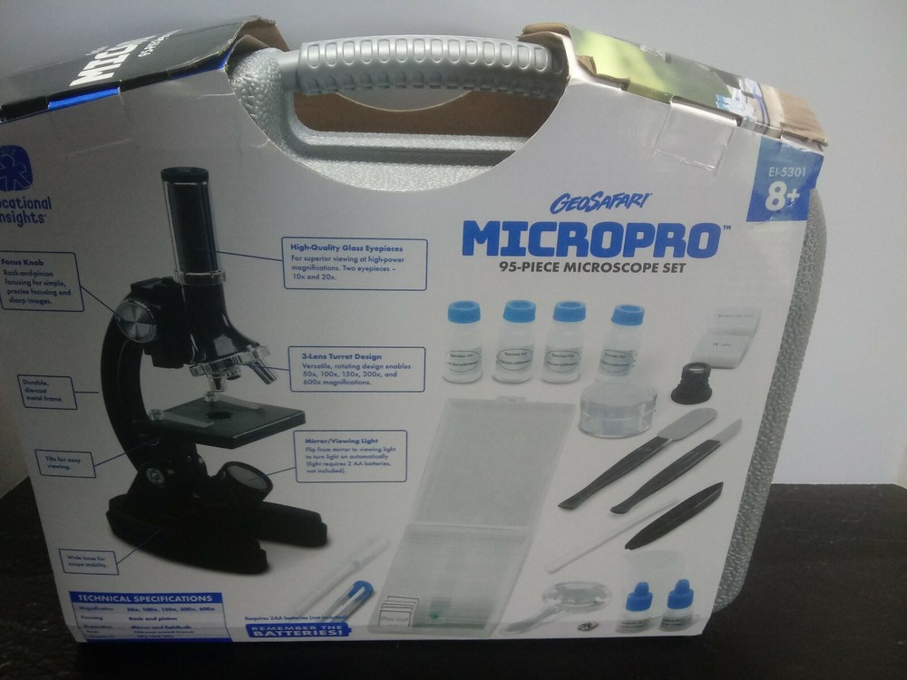 Geo Safari Micropro 95 Pc Microscope Set EI-5301