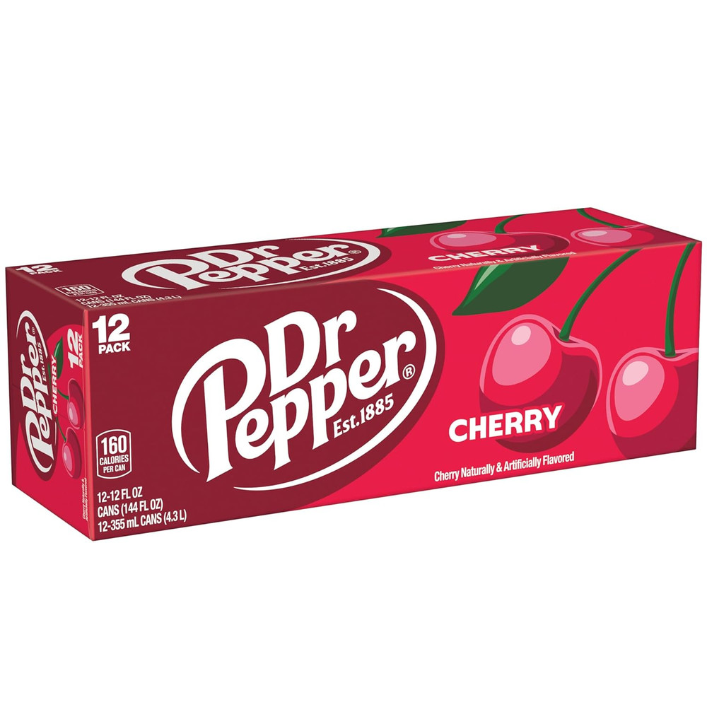 - CHERRY, 12 OZ, 12 PK