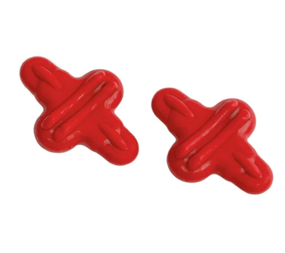 Limbsaver Everlast Bow String Leech - 2 pack (Red) #3320