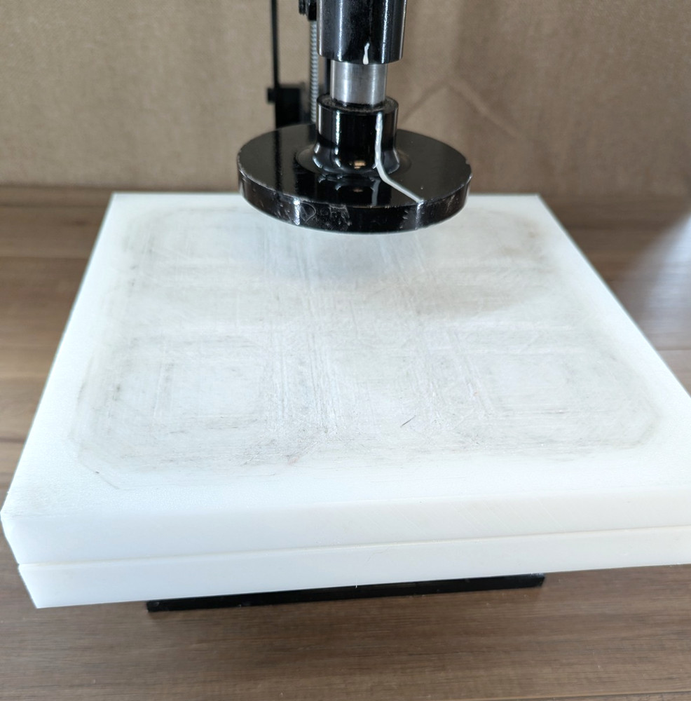 Tecre Co Die Cutting Press & 2 Cutting Boards- HEAVY
