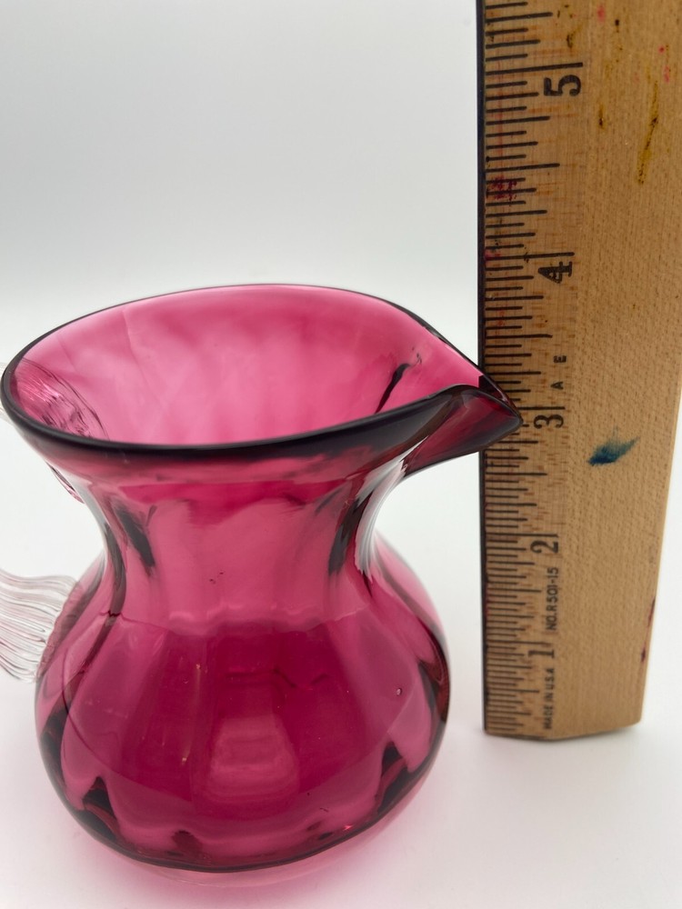 Pilgrim Cranberry Small Creamer/Pitcher