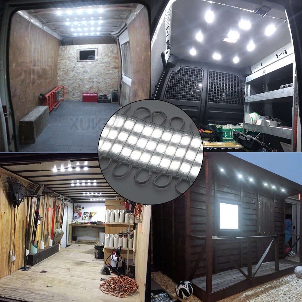 60 LED Interior Lights12V LED Interior Light Cargo Module Enclosed Trailer Van