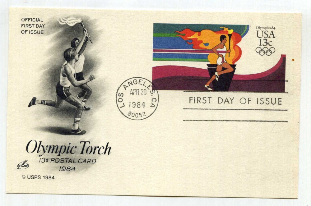 UX102 Olympic Torch, ArCraft, FDC