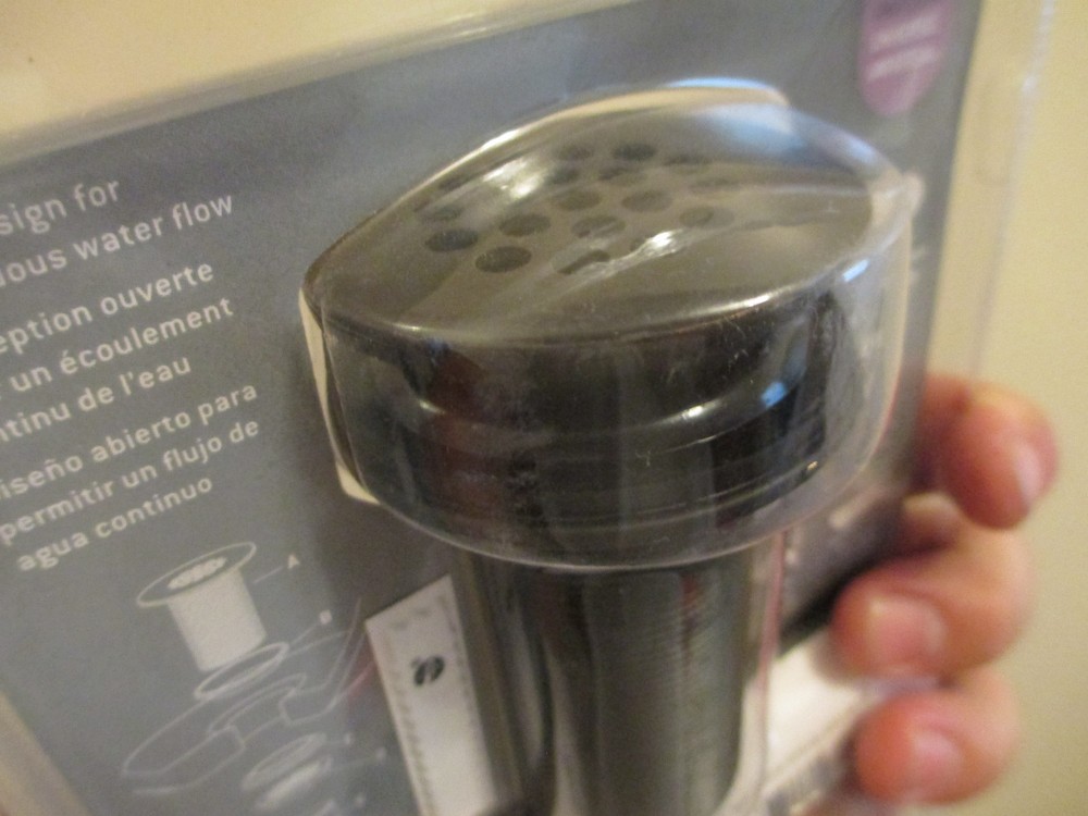 AQUA SOURCE - GRID DRAIN - UNIVERSAL NON OVERFLOW - ANTIQUE BRONZE / BRASS