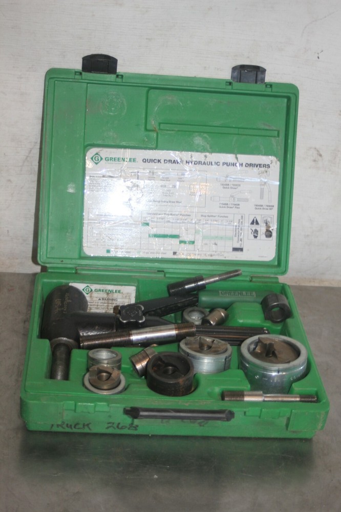 Greenlee Quickdraw Hydraulic Punch Driver 7906sb