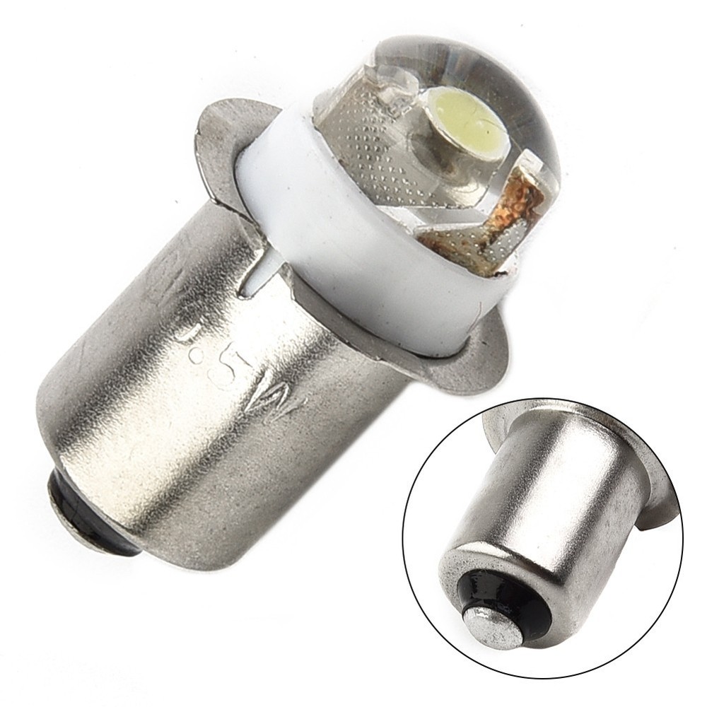 DC 6V P13.5s Work Light Flashlight Torch Light Replacement Led Bulb +White Light