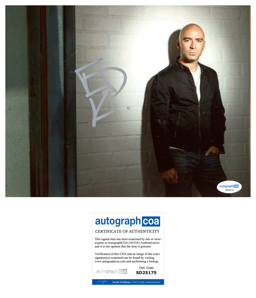 * ED KOWALCZYK * signed 8x10 photo * LIVE BAND * ACOA * 5