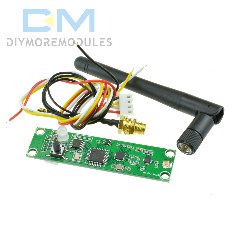 Wireless DMX512 PCB Modules Board LED Controller Transmitter/Receiver w/Antenna
