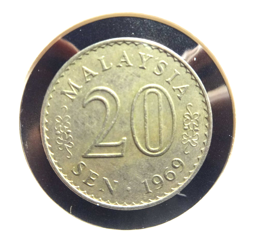Malaysia 1969  20 Sen
