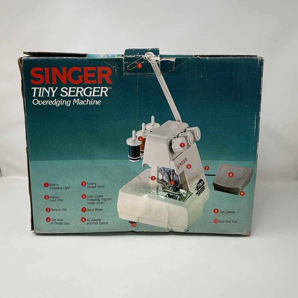 Singer Tiny Serger Electric Overedging Machine - (TS380A)