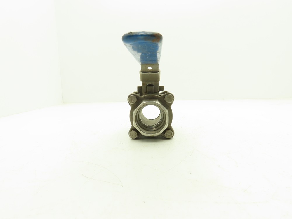 Fluid Controls 1-1/2" Socket Weld Ball Valve 3 Piece