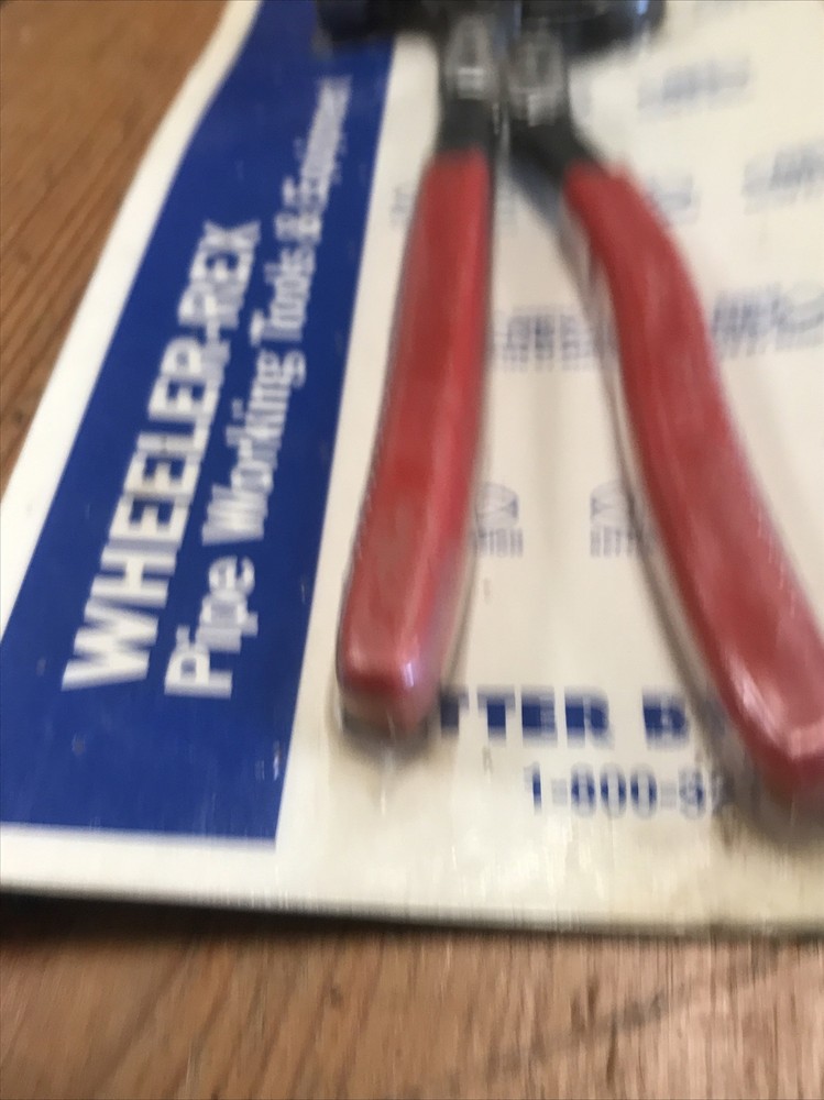 WHEELER REX MODEL 290 Pipe Working Tool Ashtabula Ohio USA NIB
