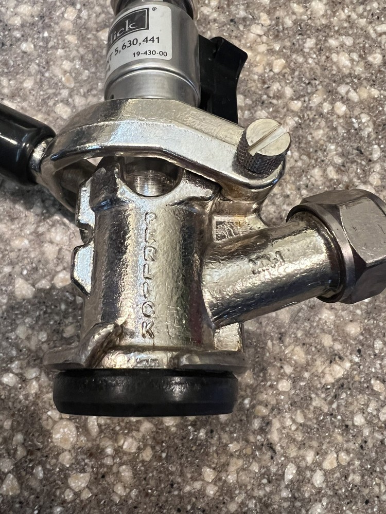 Perlick MK-1 Sankey Keg Coupler Flow Control