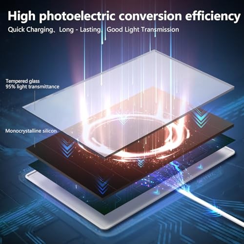 6W Solar Panel for Ring Camera, Solar Charger Compatible with Ring White-1Pack