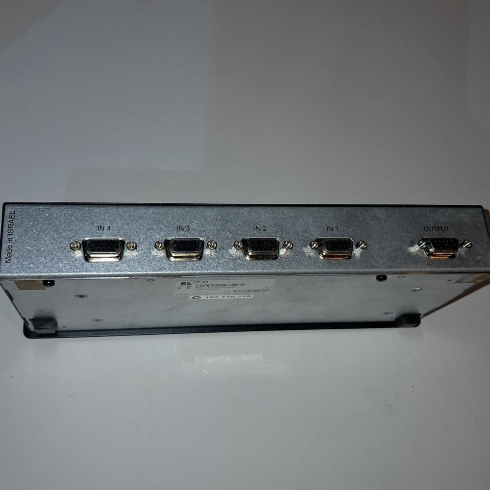 Kramer VP-41 4x1 VGA / XGA Computer Graphics Video Mechanical Switcher
