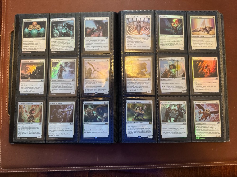 Magic Core Set 2015 M15 Complete Set Premium Foil Near Mint