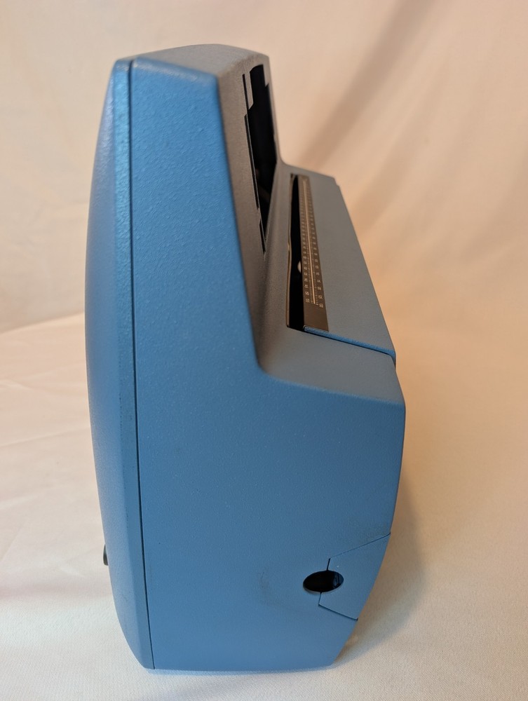 IBM Selectric Typewriter II EMPTY Case shell Blue PARTS ONLY