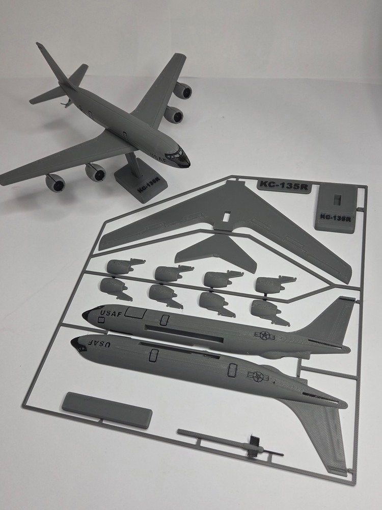 KC-135 Stratotanker 3D Printed Model Kit