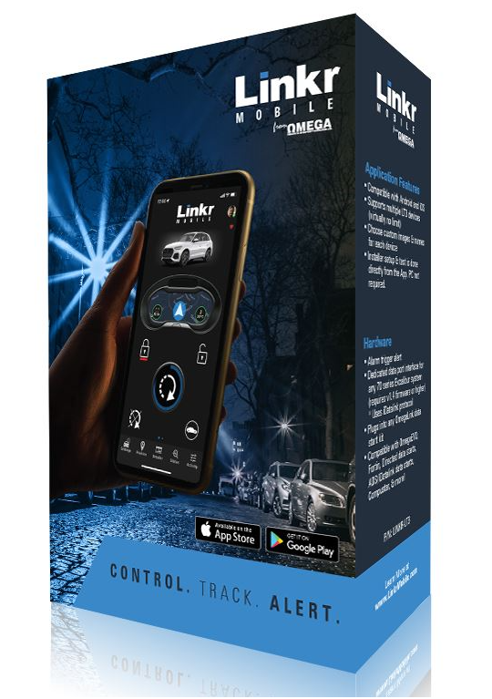 Omega LINKRLT3 LINKr Mobile Smart Phone Interface - Lock Unlock Start Stop GPS
