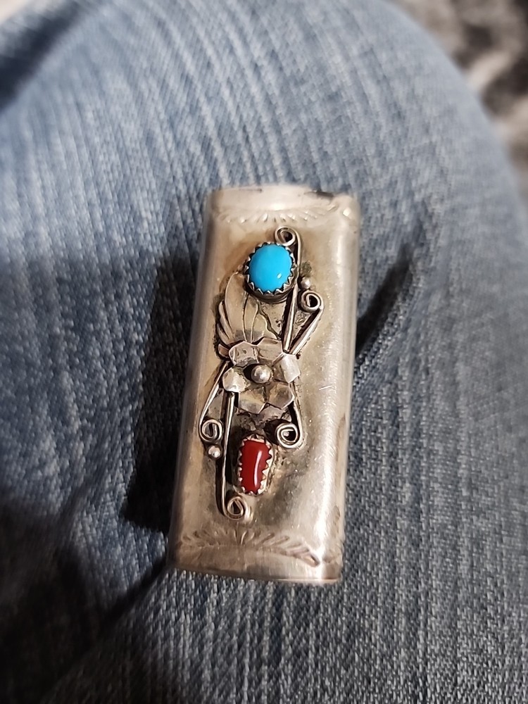 Sterling Silver Lighter Case