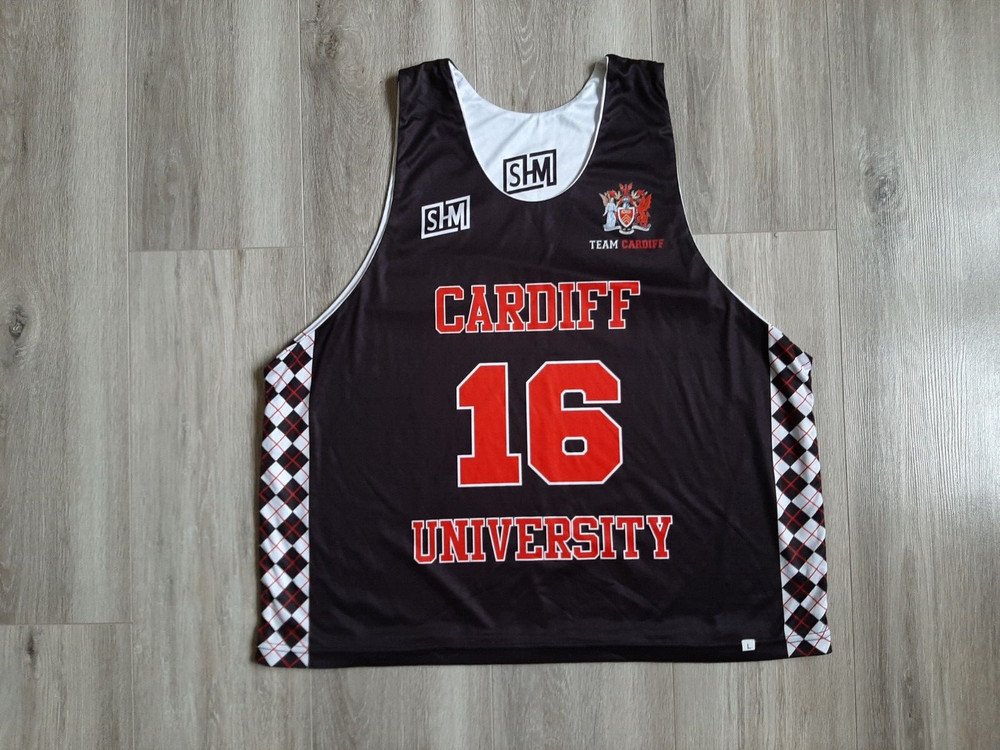 Cardiff University Lacrosse Jersey Match Worn # 16