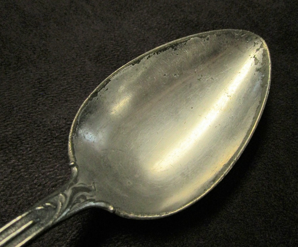 GEROFABRIEK 12 Large Table Spoons Dutch Silverplate C1925 Rococo Style OH Monos