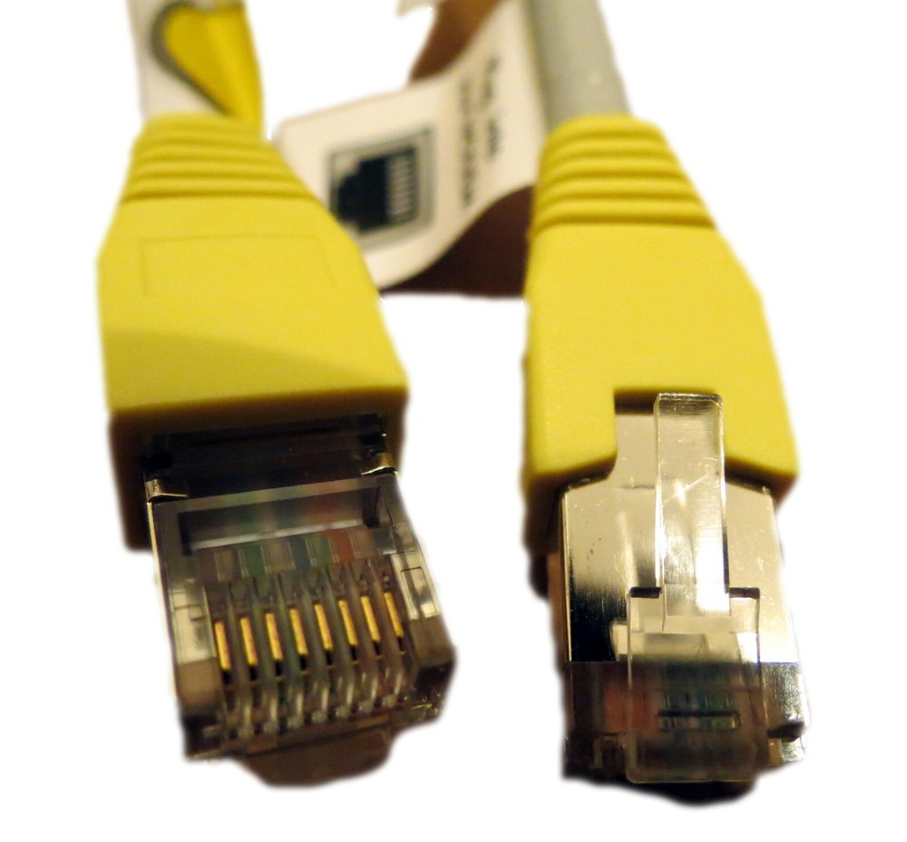 5 ft. Yellow CAT5e Ethernet Cable CAT5 RJ45 LAN Line Network Wire Patch Cord