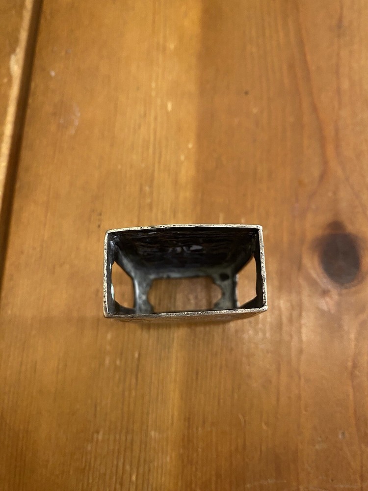 Vintage Silver Matchbook Cover