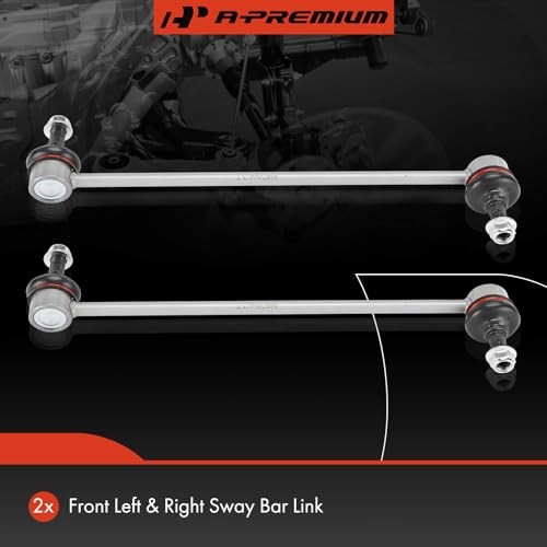 2 x Front Sway Bar Links Stabilizer Bar Links, Compatible with Mazda 3, 3