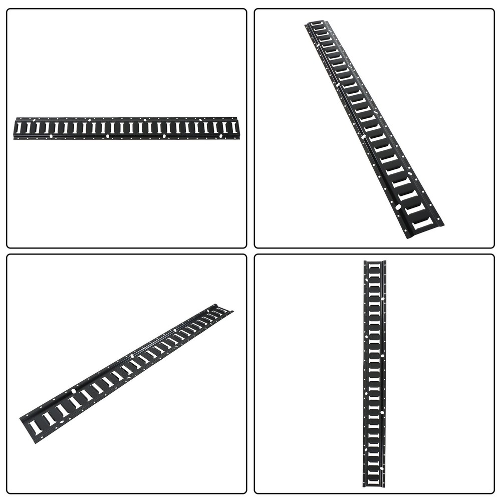 Labwork E Track Tie Down Rail Kit 8×4' E Track Rails End Caps ETrack Straps