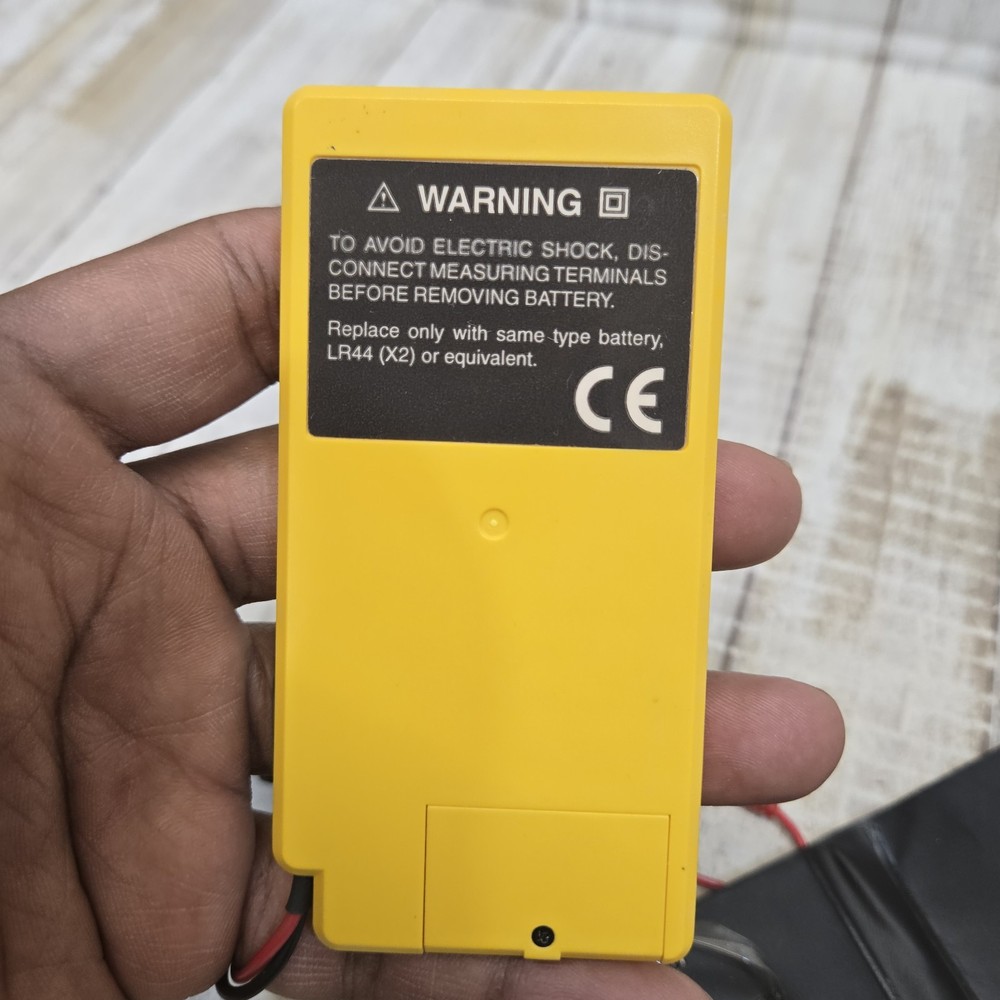 Yellow Pocket Pro Sperry (DM-2A) Digital Multimeter With Case