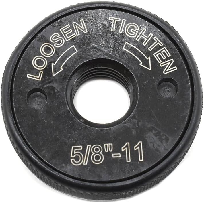 Self-Tightening Quick Change Nut for 6-9" Grinders - Time-Saving Solution