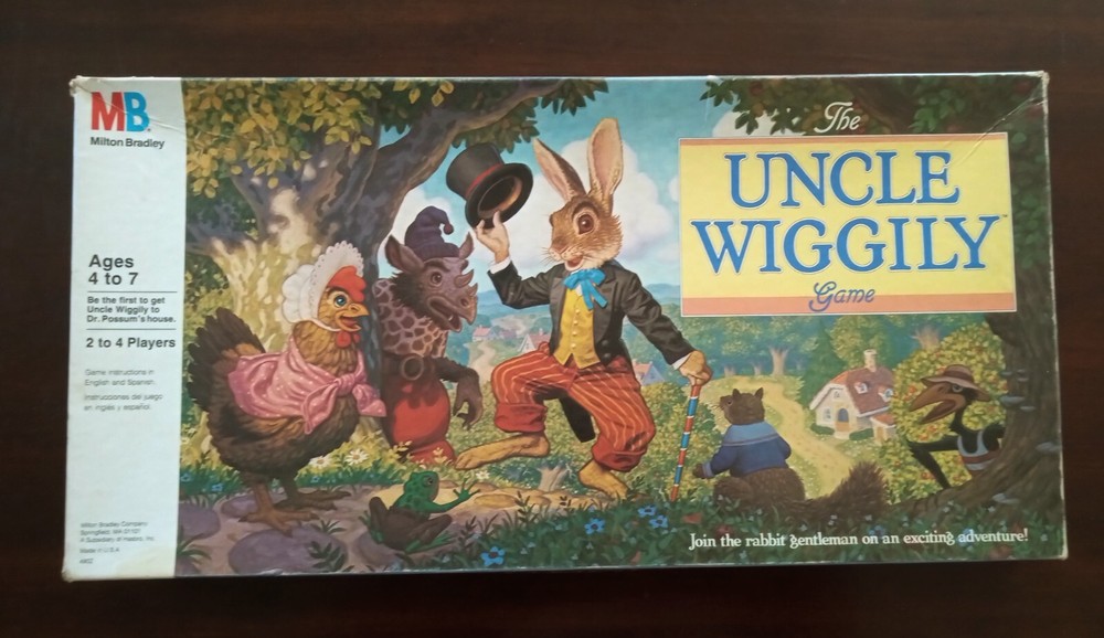 Vintage 1988 The Uncle Wiggly Game Replacement Pieces