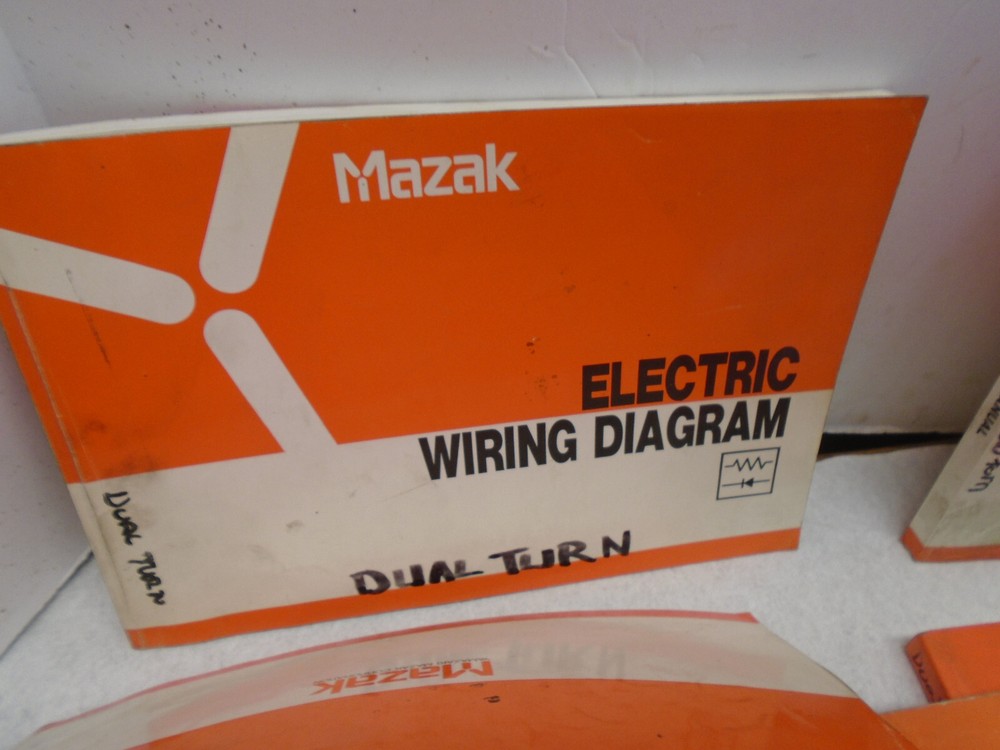 Mazak Manuals dual turn
