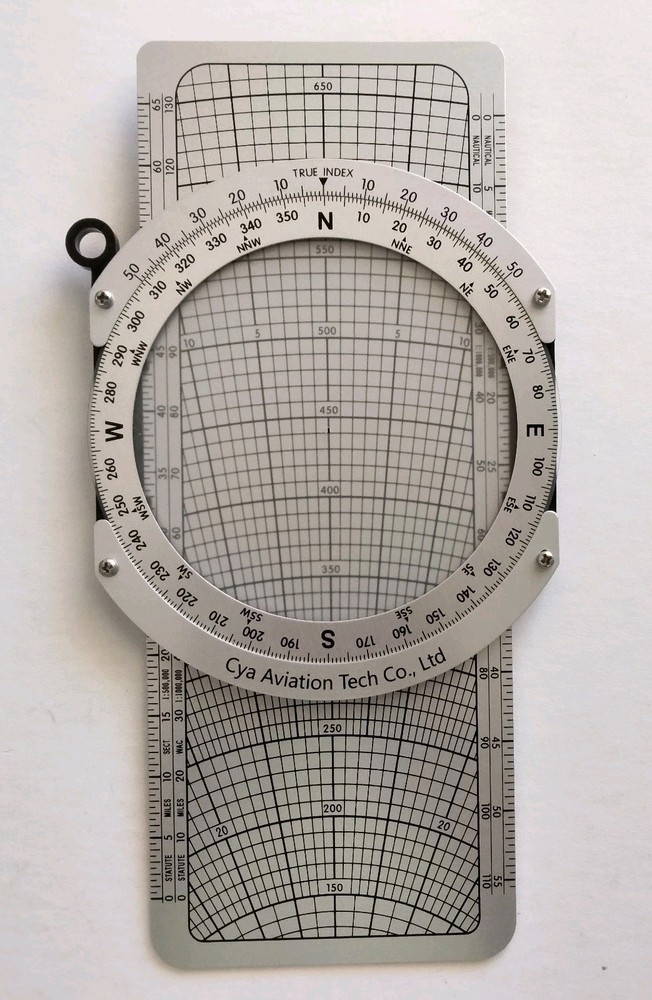 CYA E6B Metal Flight Computer BUNDLE VFR Kneeboard Clipboard Lot