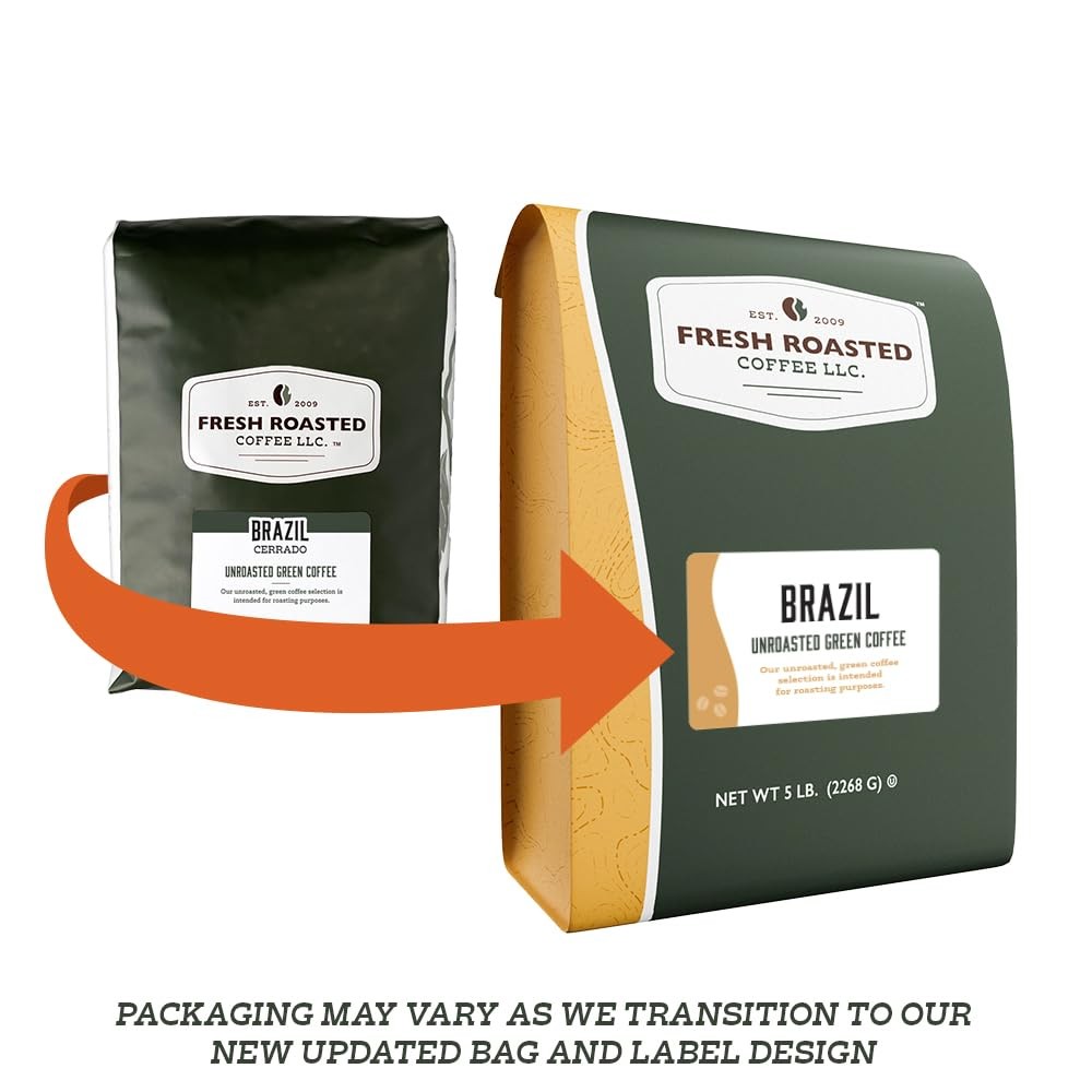 , Unroasted Colombian, Kosher, 5 Pound