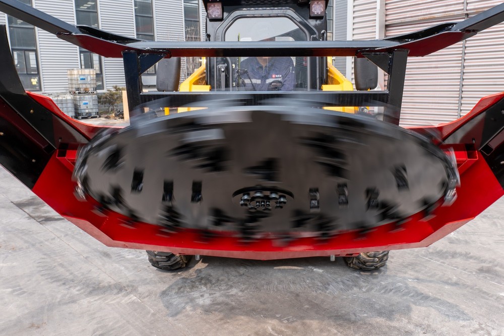 Disk Brush Cutter Mulcher Forestry Disc Mowers fit bobcat loader 72"