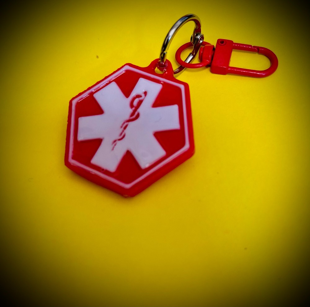 NFC Programmable Medical ID Tag