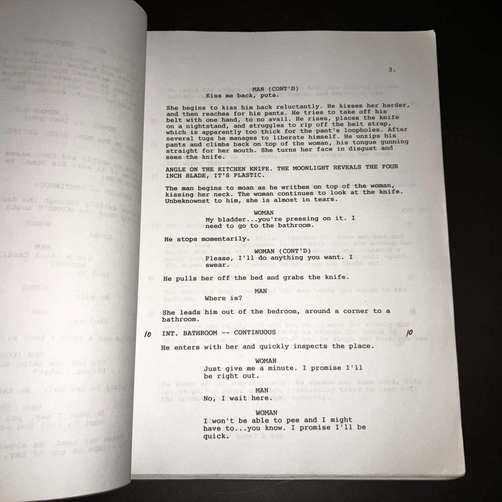 ATTENTION SHOPPERS (6/23/98) Luke Perry / Shooting Draft + Call Sheets + COA!