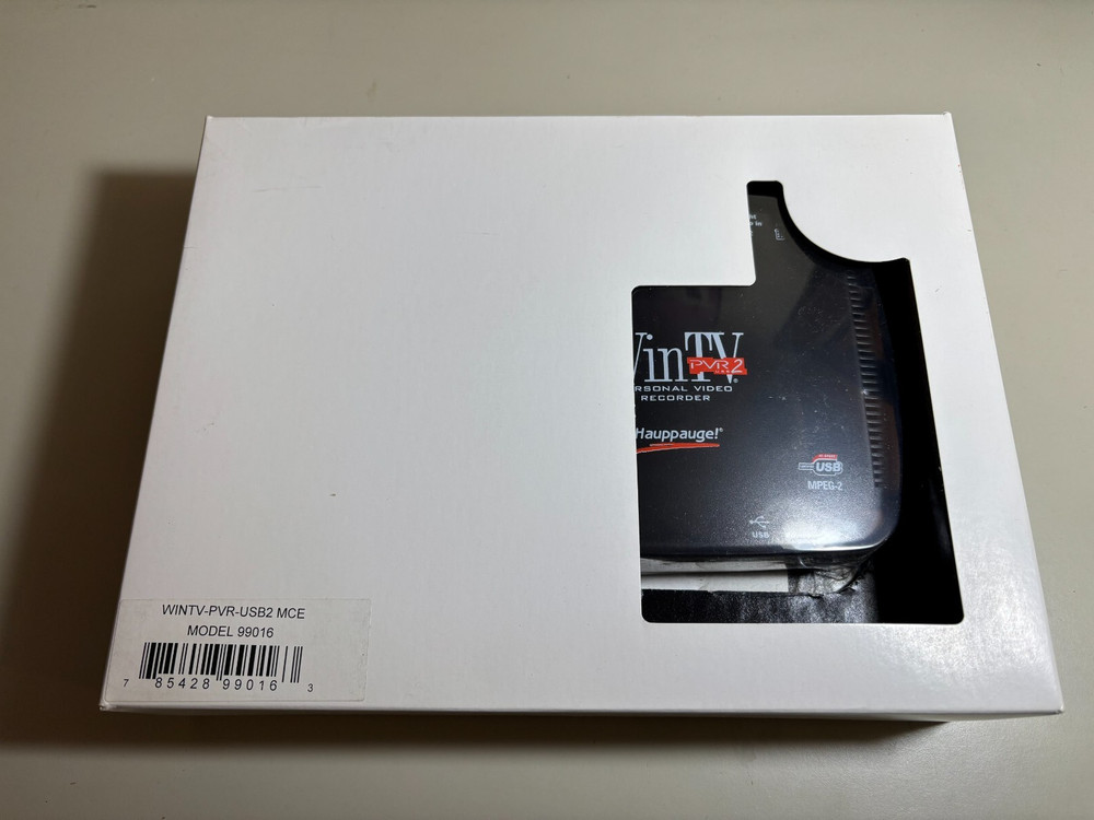 Hauppage WinTV-PVR USB2 Model 99016 NIB